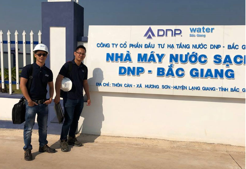 Trạm quan trắc chất lượng nước sạch liên tục các chỉ tiêu: pH, Độ đục và Clo dư của hãng SWAN tại nhà máy DNP Bắc Giang